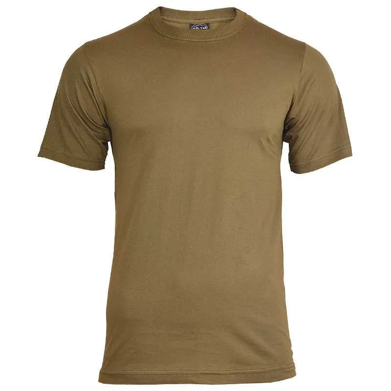 Koszulka T-shirt Mil-Tec US STYLE - Coyote 4XL