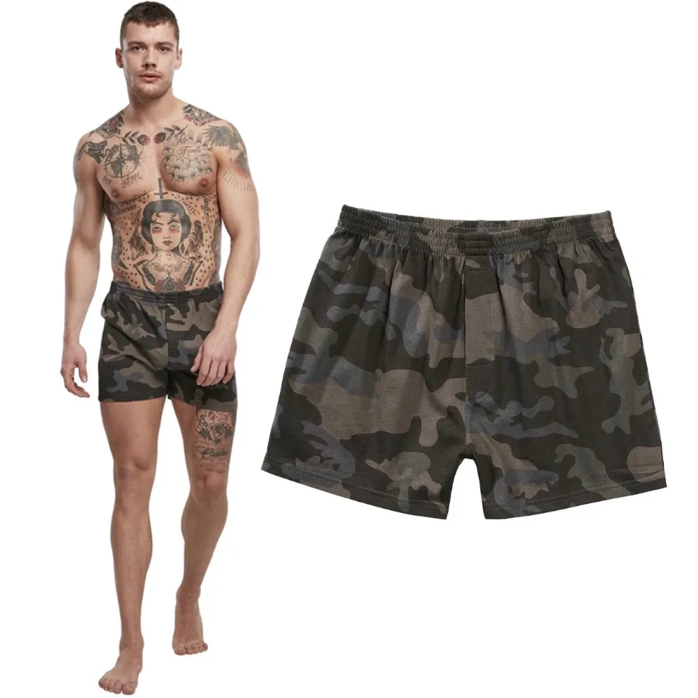 Bokserki Brandit Darkcamo 3XL