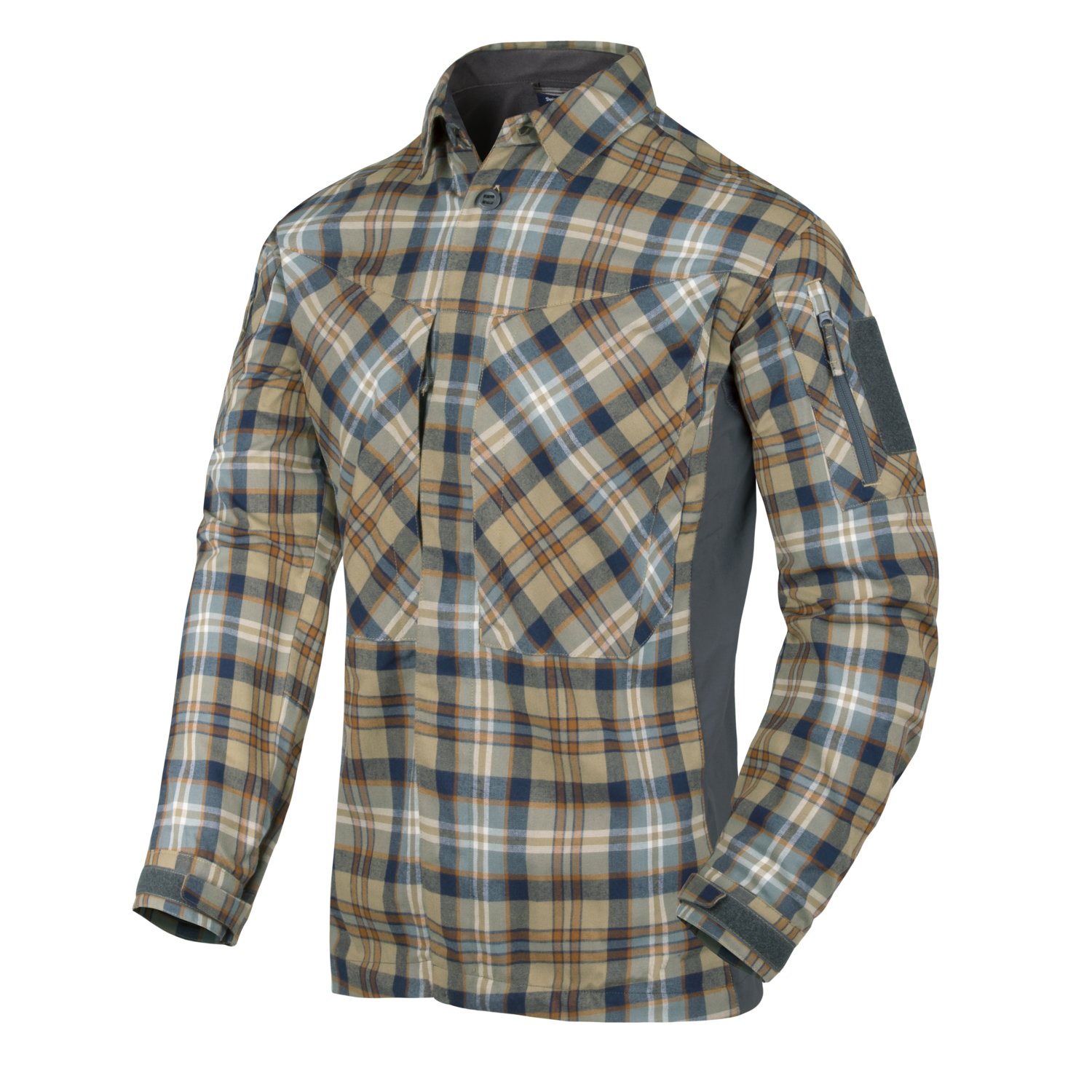 Koszula z długm rękawem Helikon-Tex MBDU Flannel - Ginger plaid XS
