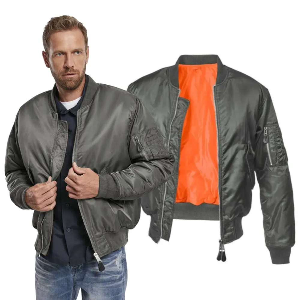 Kurtka BRANDIT MA1 Bomber Jacket Anthrazit XXL