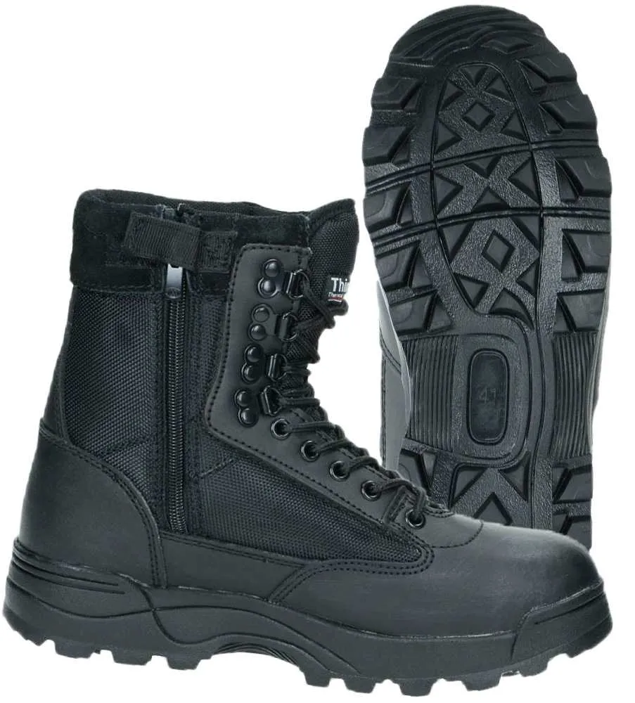 Buty Taktyczne BRANDIT Zipper Thinsulate Czarne 39