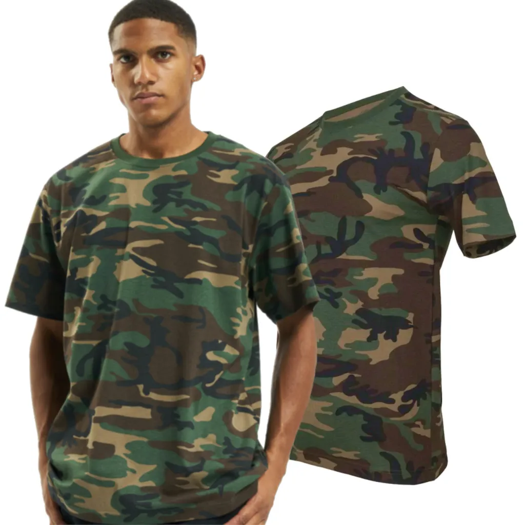 Koszulka t-shirt BRANDIT Military Woodland 3XL