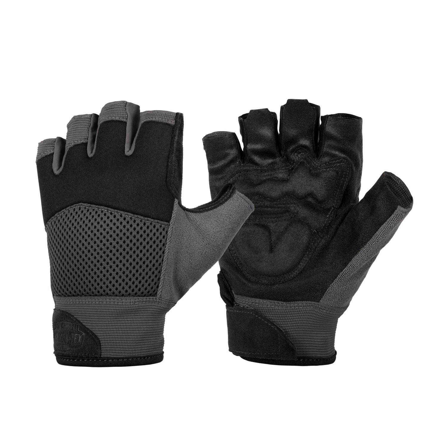 Rękawice Helikon-Tex Half Finger Mk2 - Czarne/Shadow Grey XXL