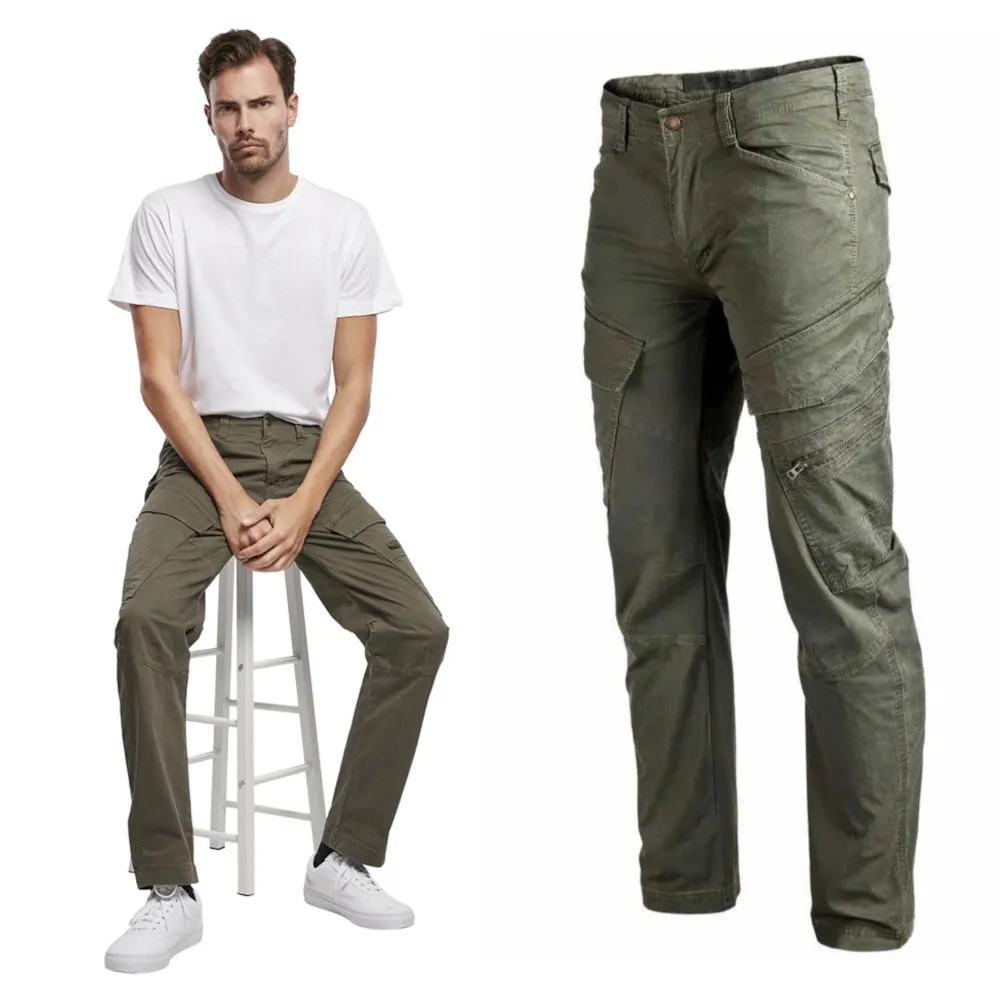 Spodnie BRANDIT Adven Slim Fit Trousers Oliv L