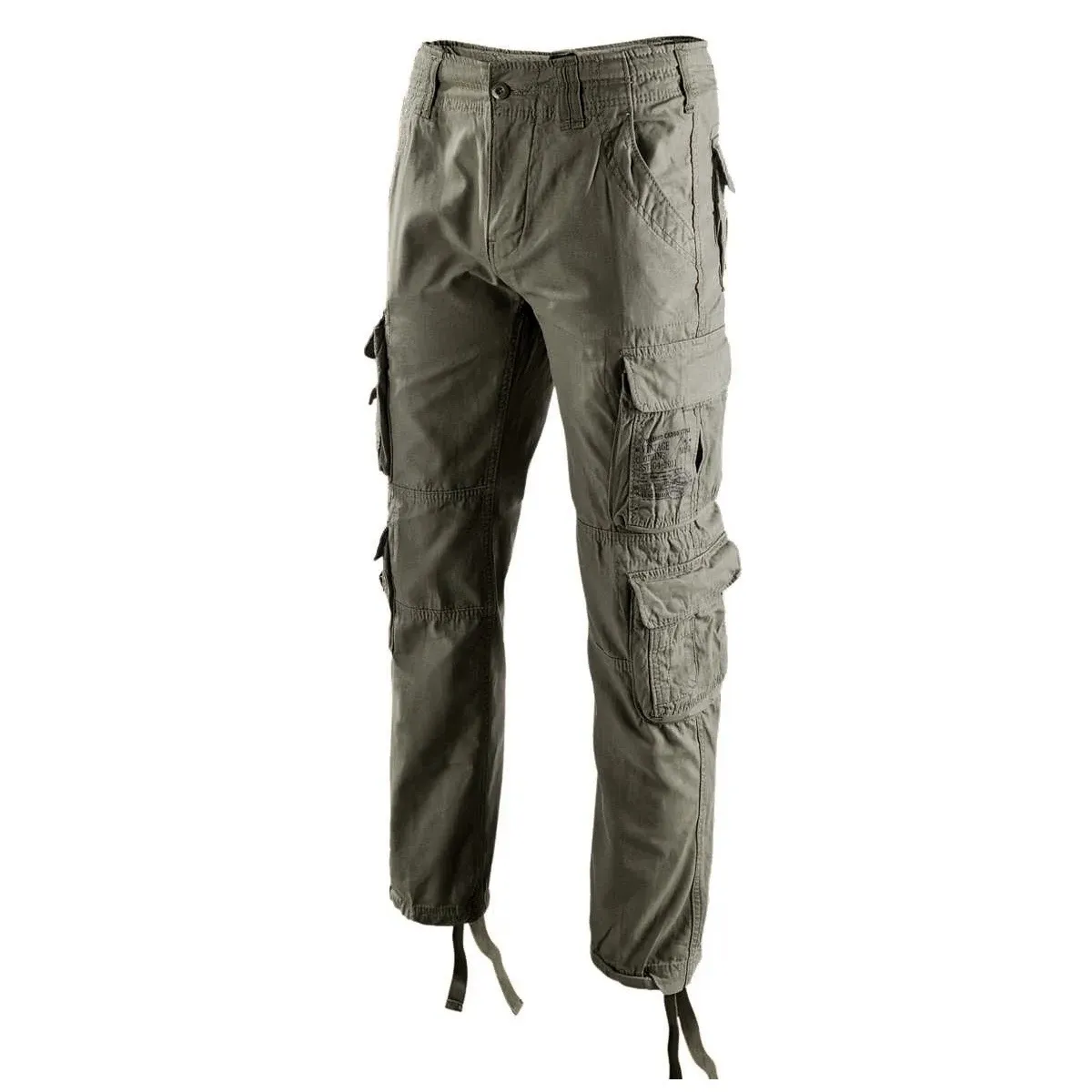 Spodnie BRANDIT Pure Slim Fit Olive 3XL