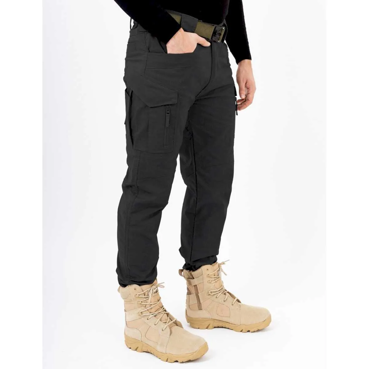 Texar - Spodnie ELITE Pro 2.0 micro ripstop - Black 3XL