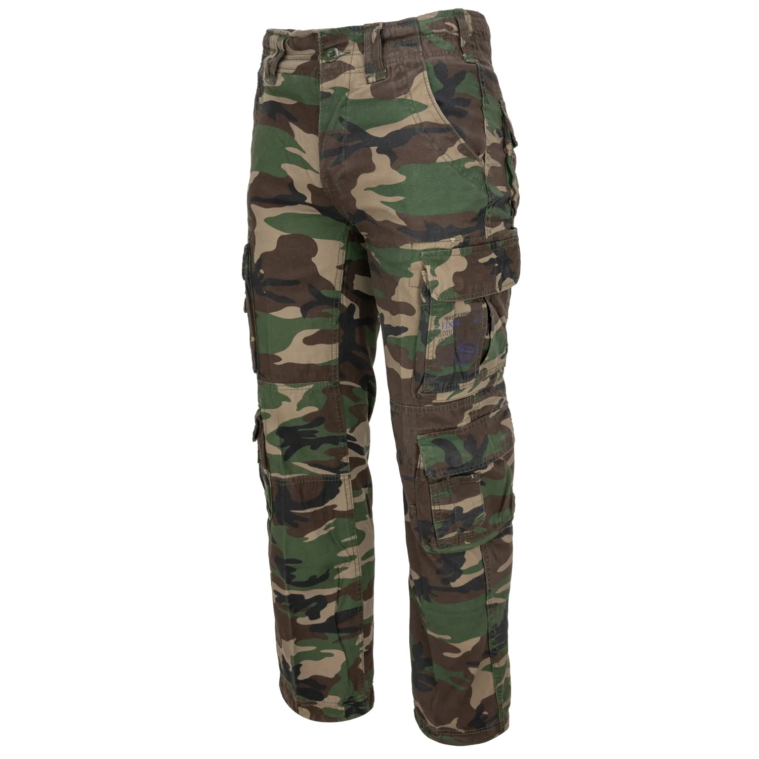 Spodnie BRANDIT Pure Slim Fit Woodland 3XL