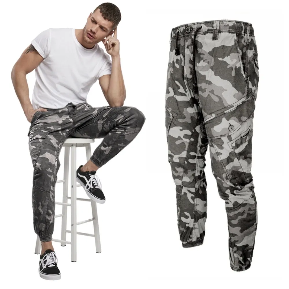 Spodnie Długie Męskie BRANDIT Ray Vintage - Urban Camo 3XL