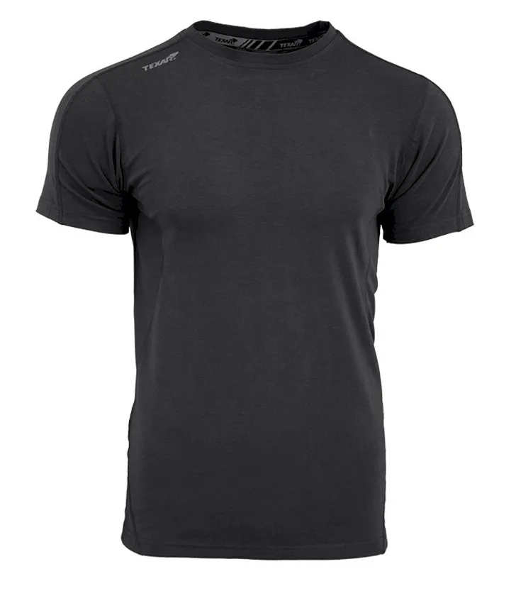 Texar - Koszulka Termoaktywna Base Layer - Czarna XL