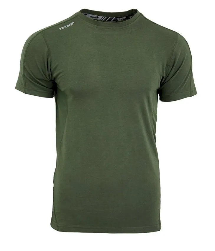 Texar - Koszulka Termoaktywna Base Layer - Oliwkowa  XL