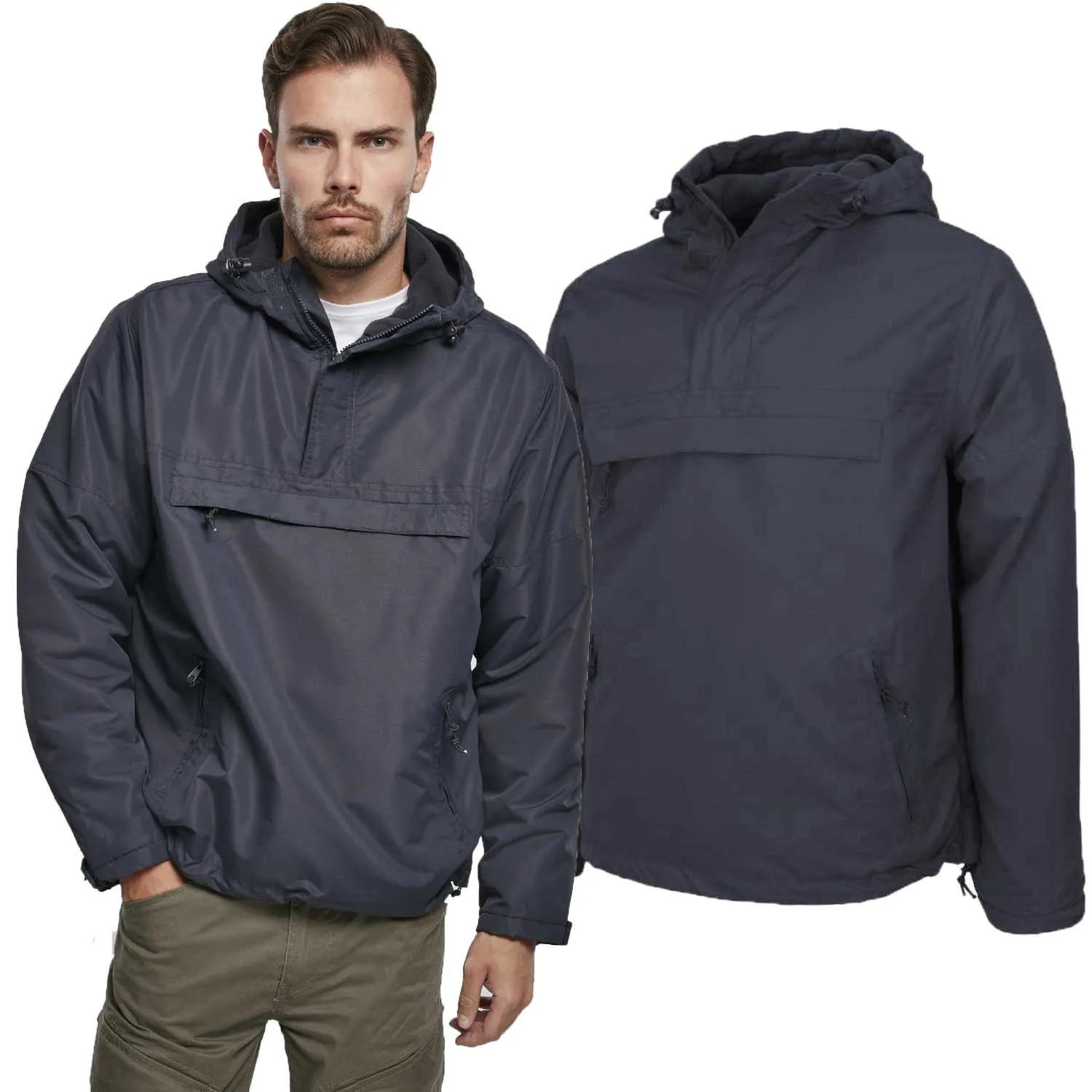 Kurtka BRANDIT Windbreaker Kangurka Navy 4XL