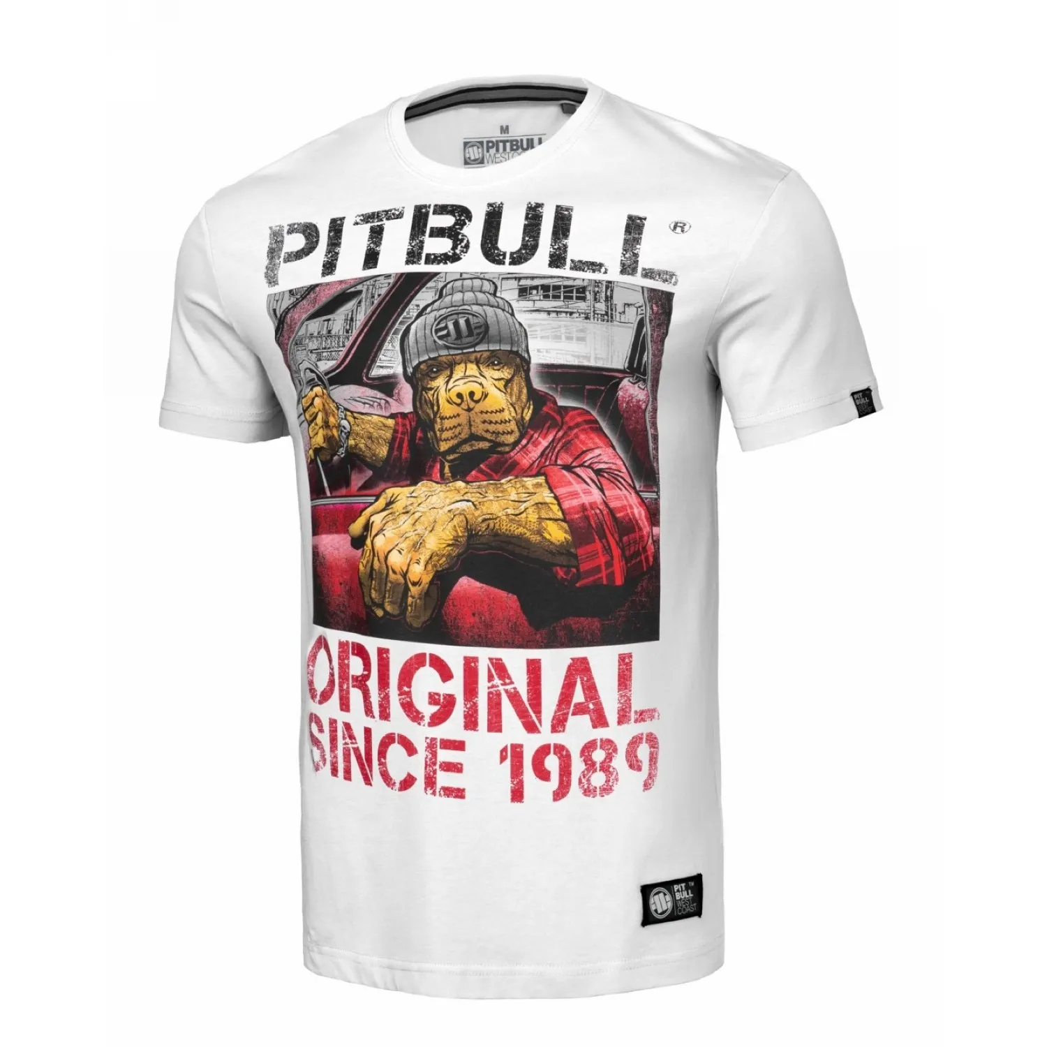 Koszulka Pit Bull 190 Regular Series Drive '24 - Biała XXL