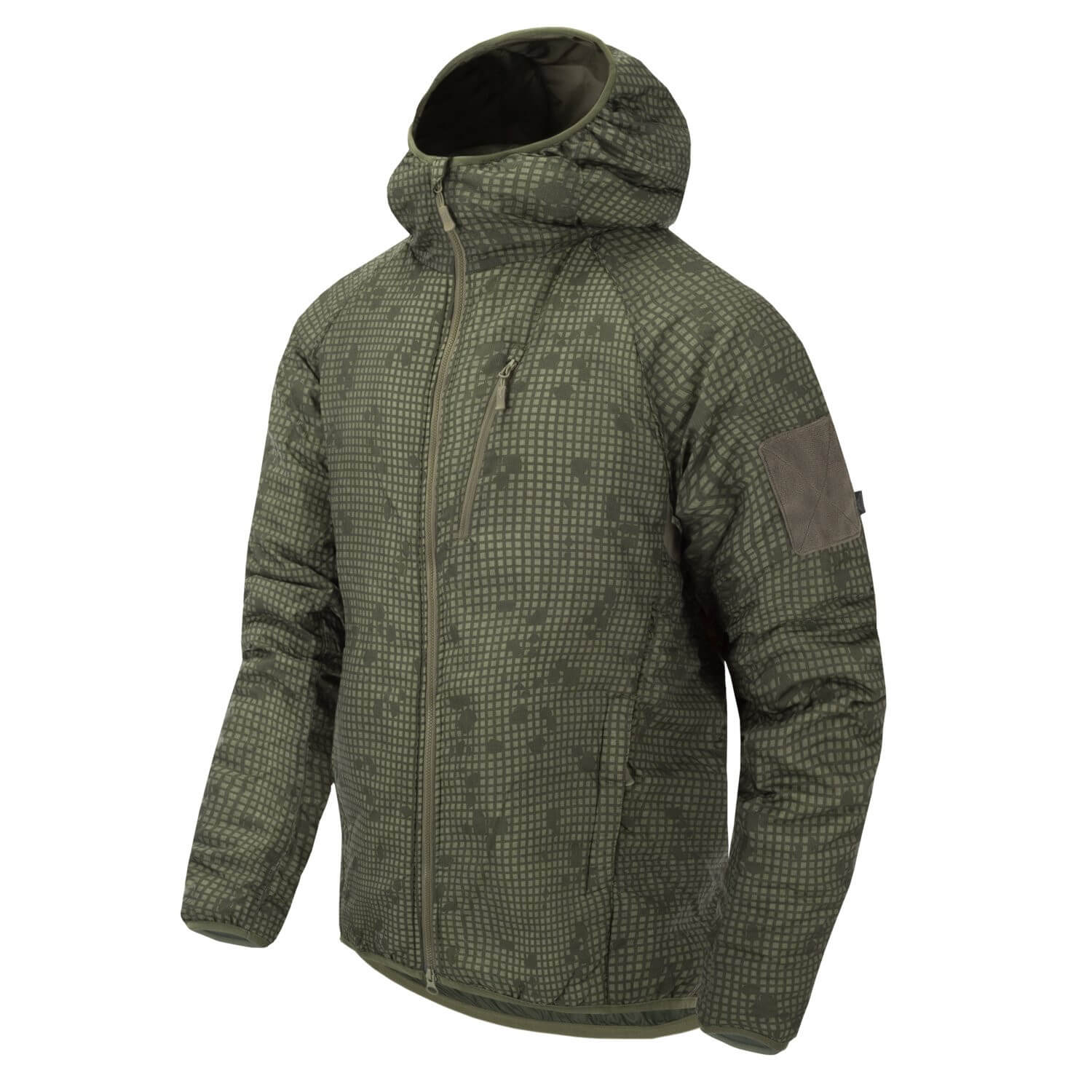Kurtka Helikon-Tex WOLFHOUND Hoodie Climashield Apex 67g - Desert Night Camo