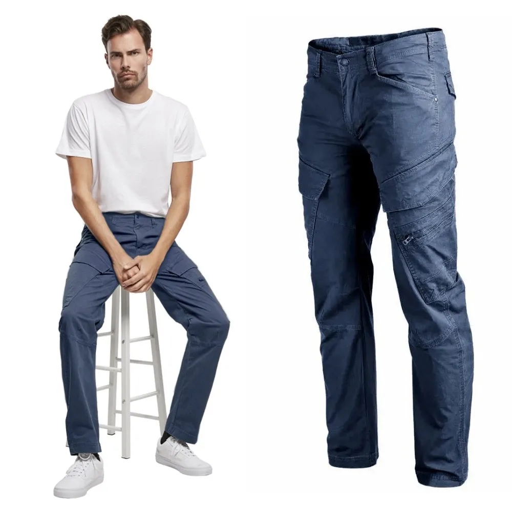 Spodnie BRANDIT Adven Slim Fit Trousers Navy XXL