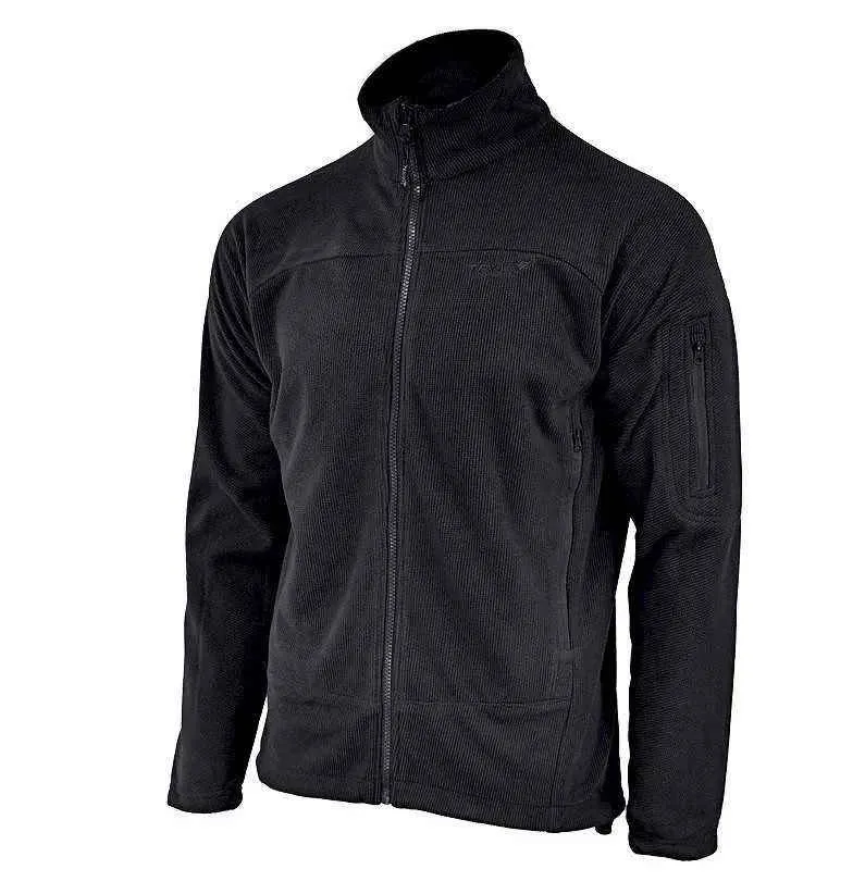 Texar - Bluza polarowa CONGER czarna S