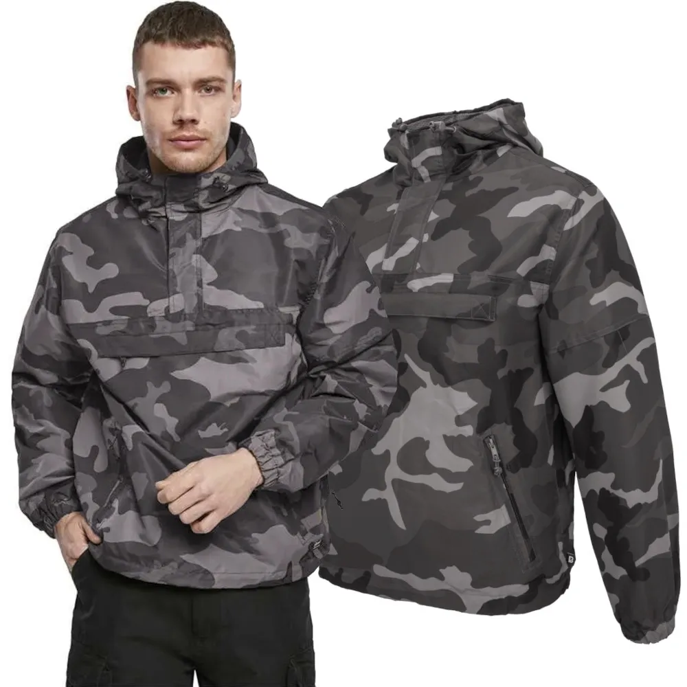 Kurtka BRANDIT Kangurka Summer Windbreaker Grey Camo M