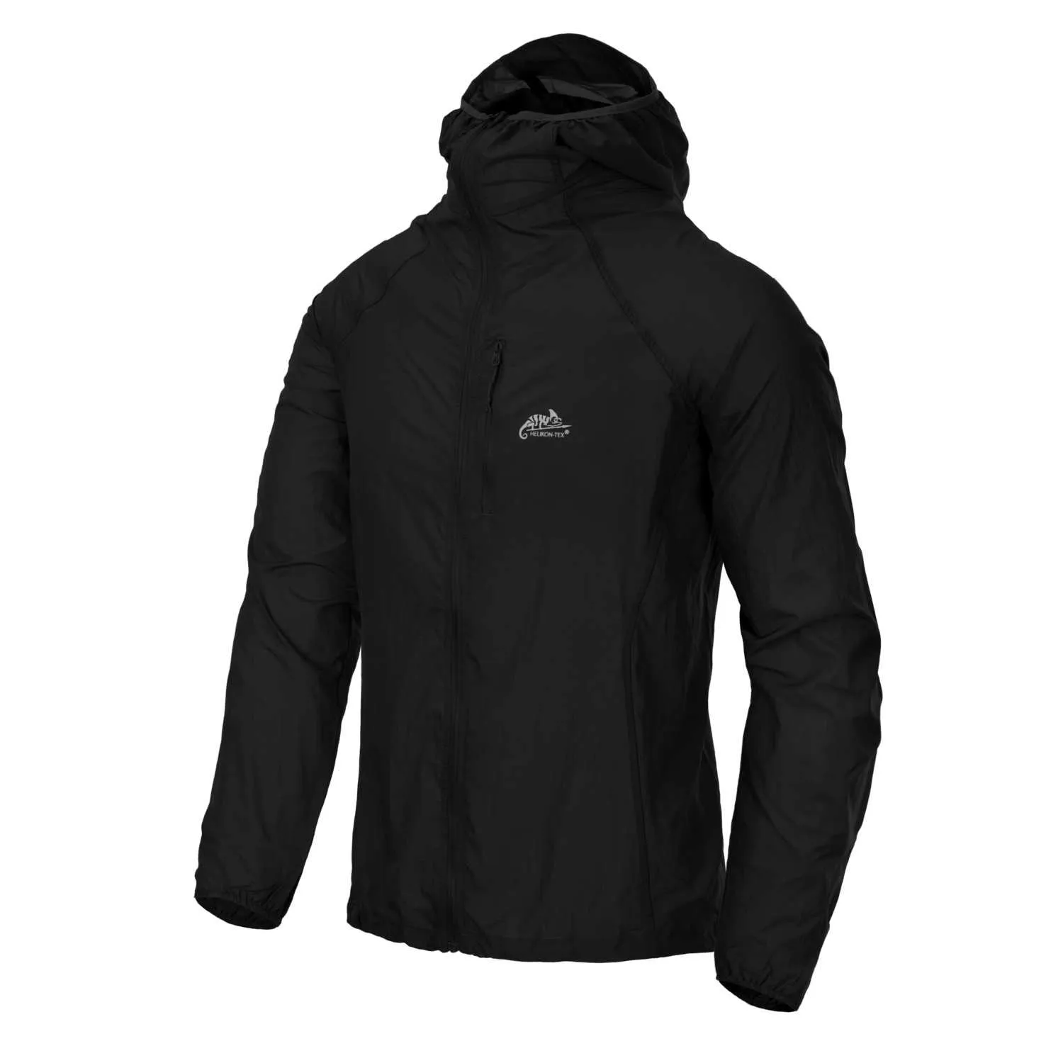 Kurtka Helikon-Tex Wiatrówka TRAMONTANE - WindPack Nylon - Czarna