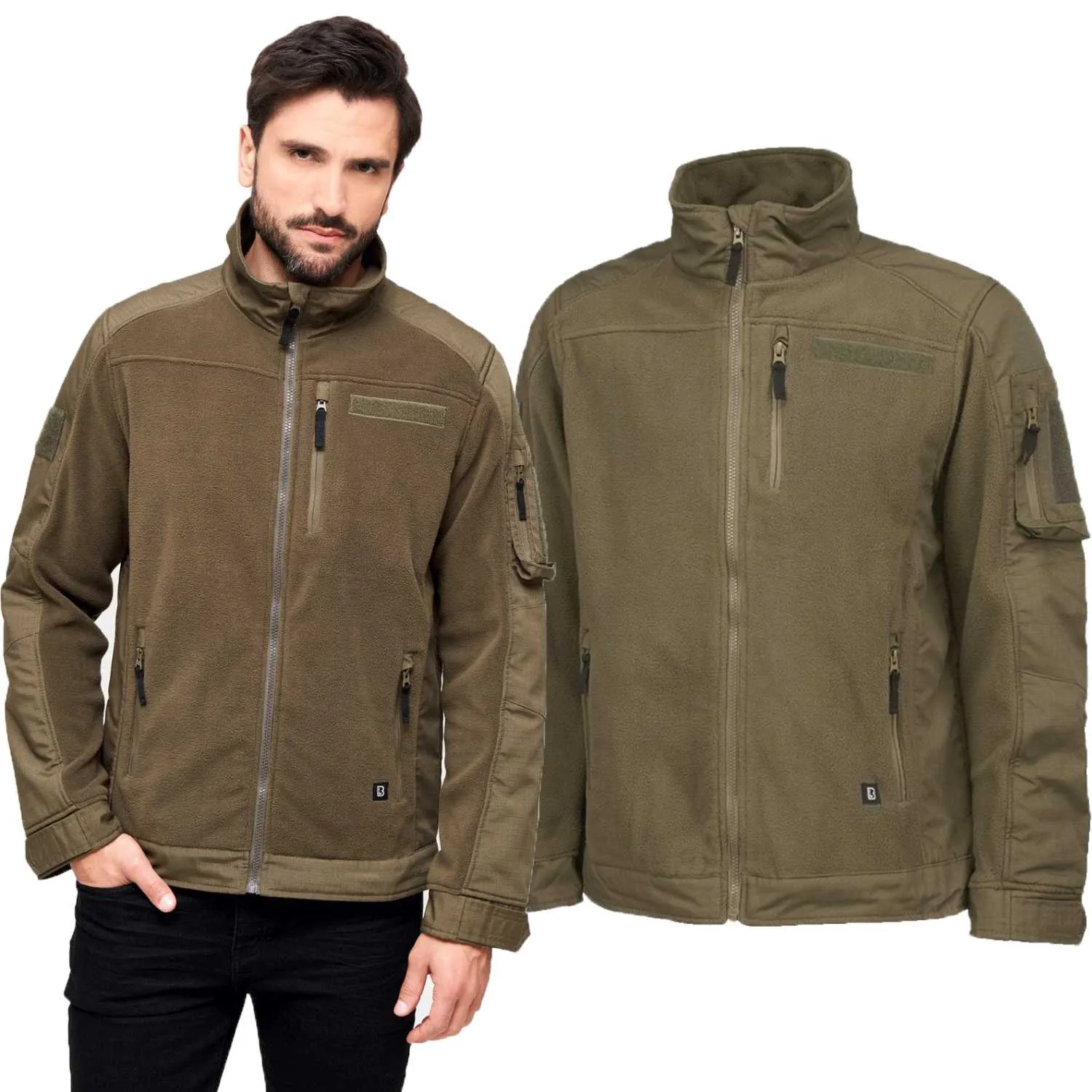 Bluza Polarowa BRANDIT Ripstop Olive S