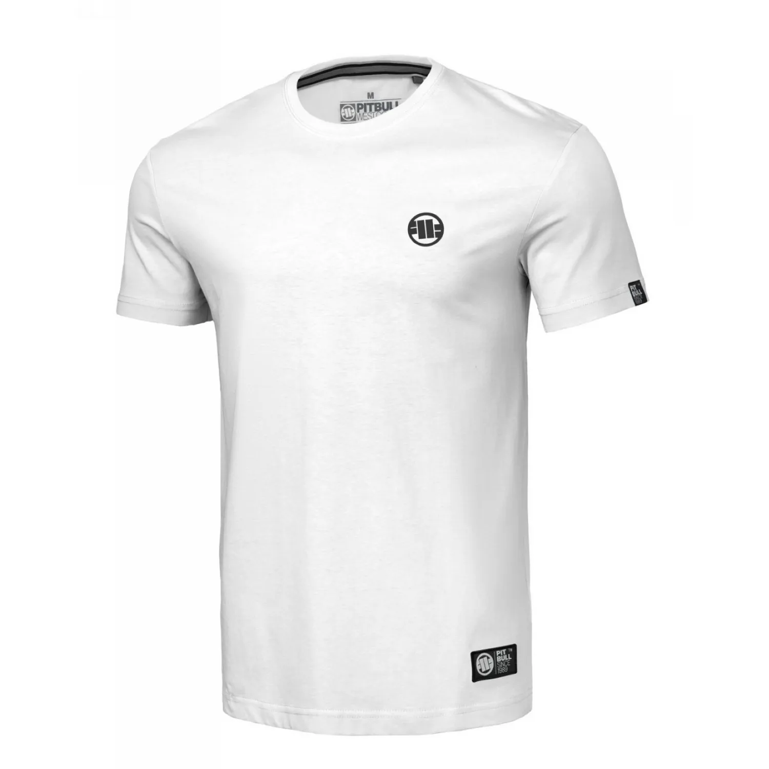 Koszulka Pit Bull Middle Weight 170 Basic Small Logo '24 - Biała M
