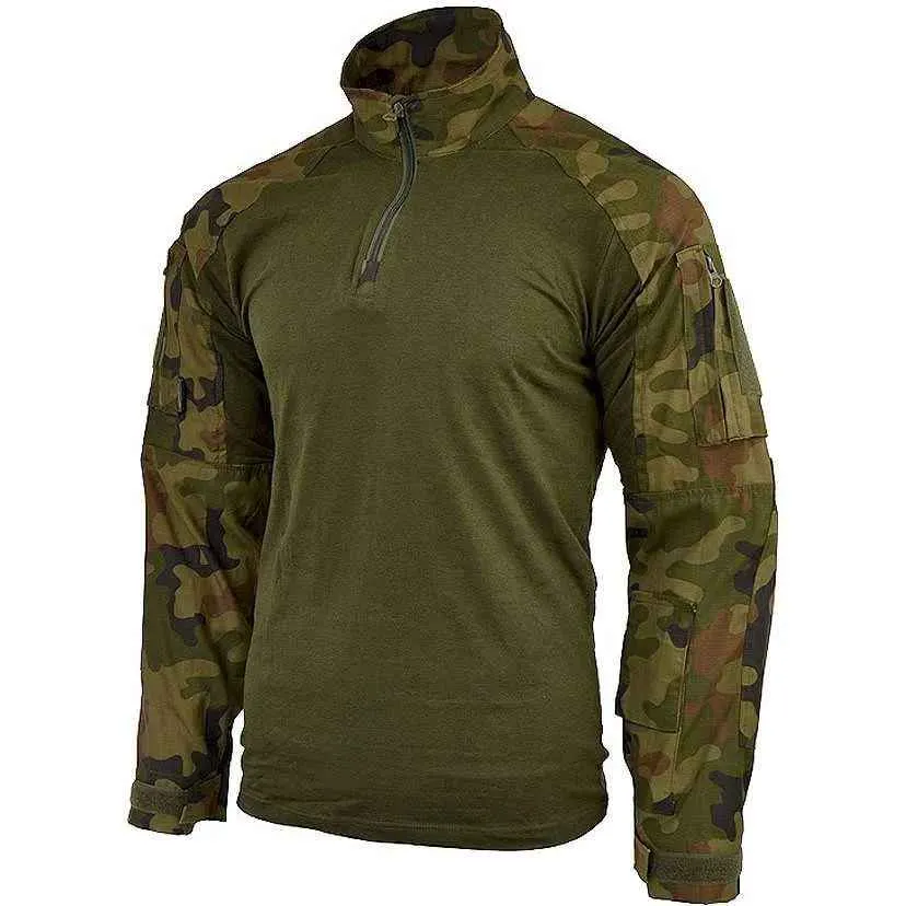 Texar - Bluza Combat Shirt PL Camo XL