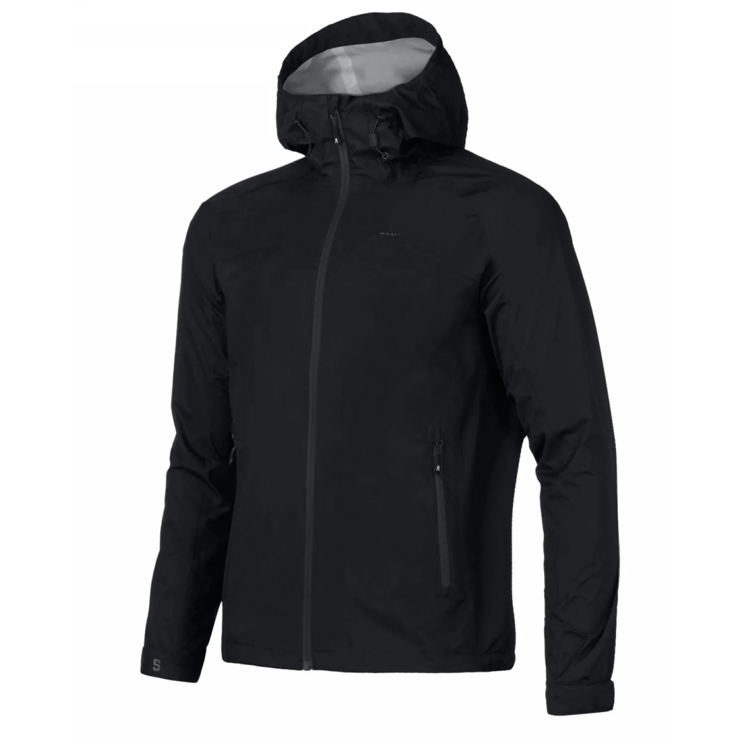 Kurtka Męska Przeciwdeszczowa 2,5 warstwowa Alpinus Carniche - Czarna XL