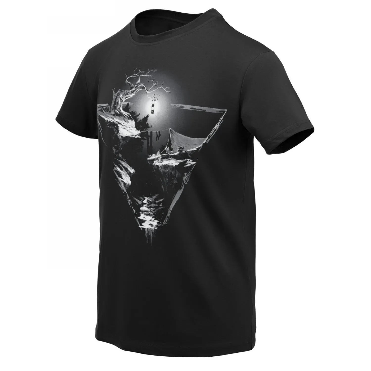 T-Shirt Helikon-Tex (Night Valley) - Czarny