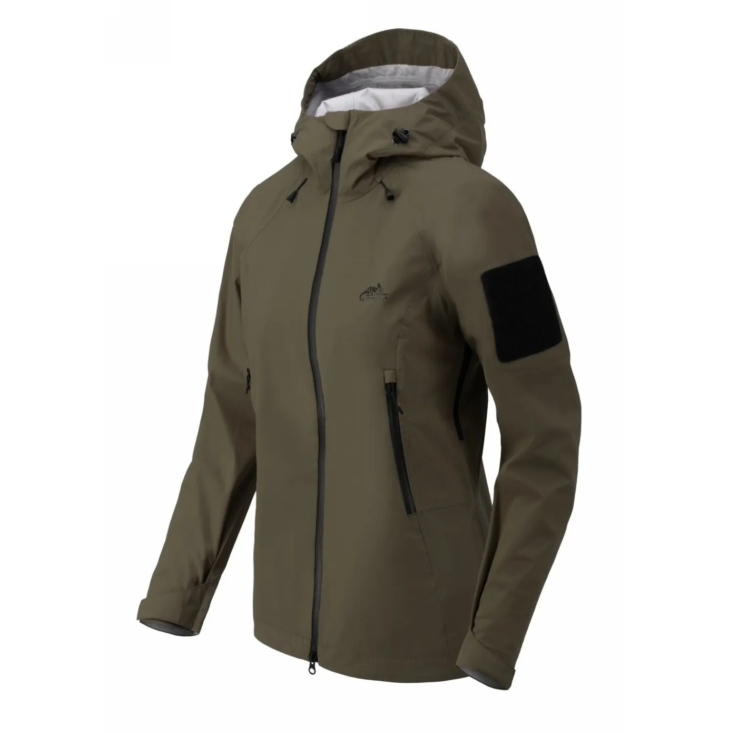 Kurtka damska Helikon-Tex Hardshell SQUALL - TorrentStretch - Taiga Green