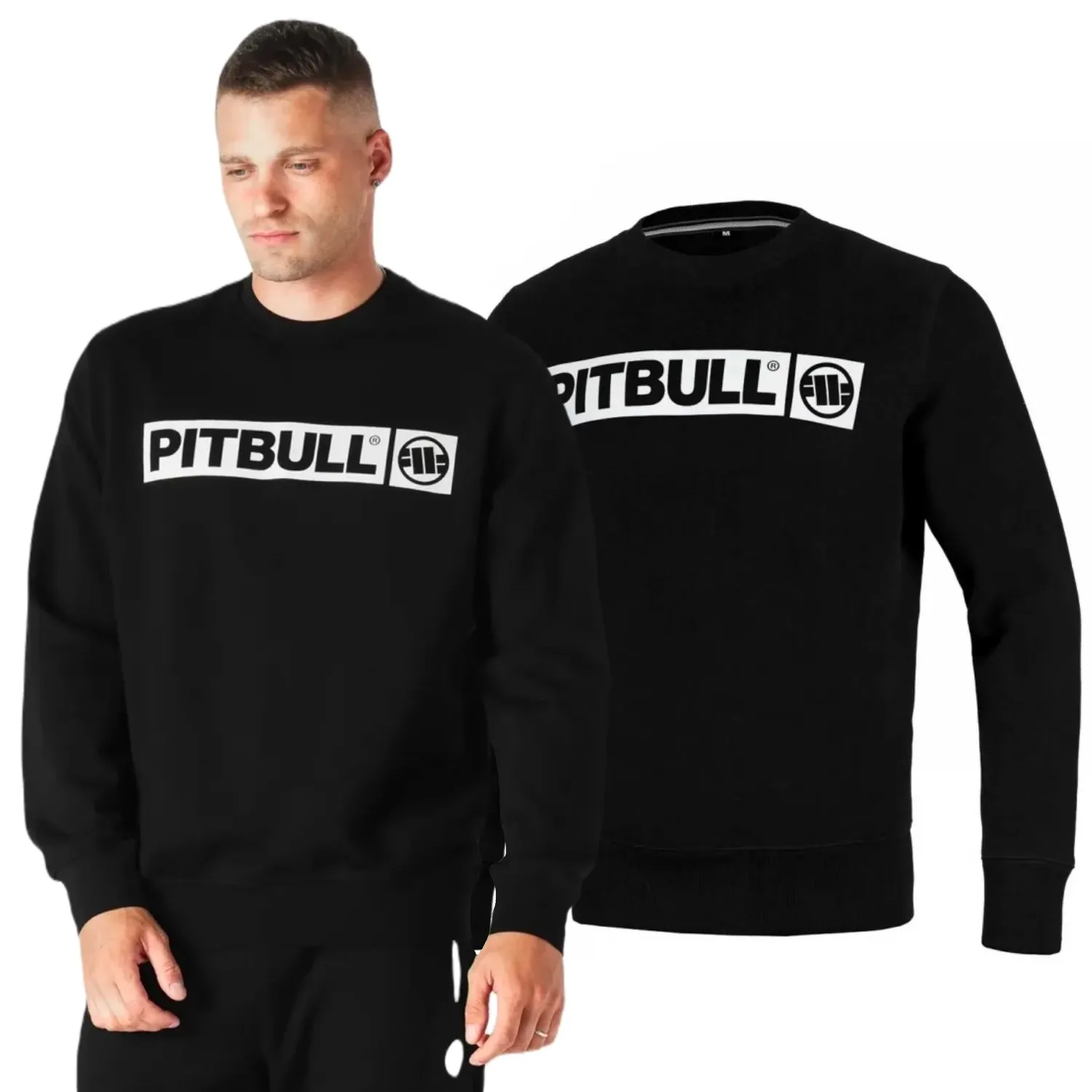 Bluza PITBULL Cotton Terry Hilltop '23 - Czarna