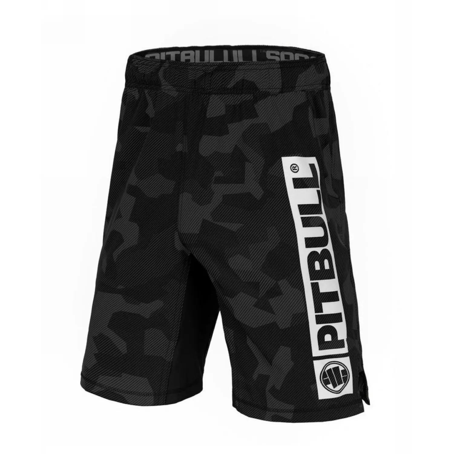 Spodenki treningowe Pit Bull Performance Pro plus Net Hilltop - Czarne 3XL