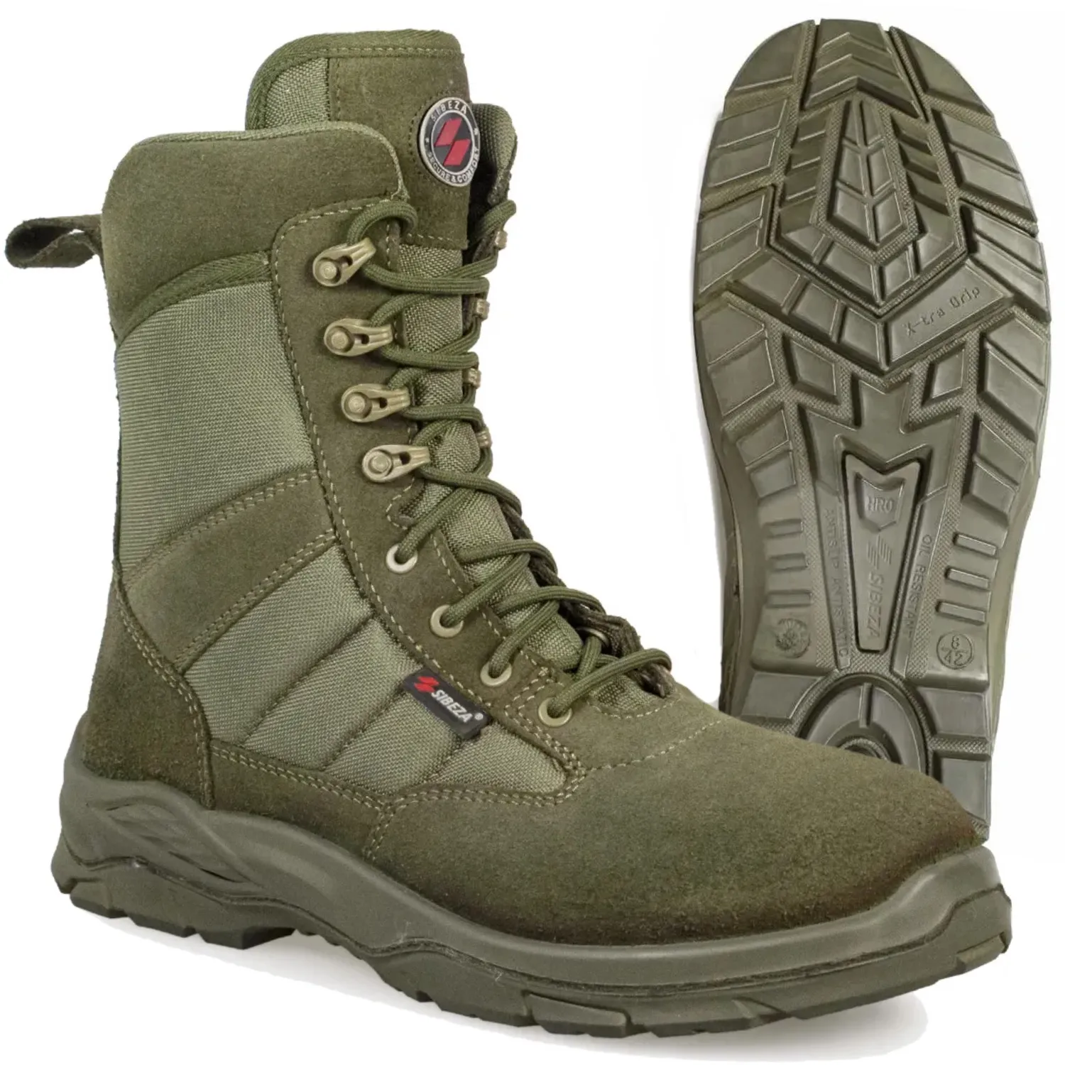 Buty Wojskowe Taktyczne Sibeza DXB Olive Safe ZIP41
