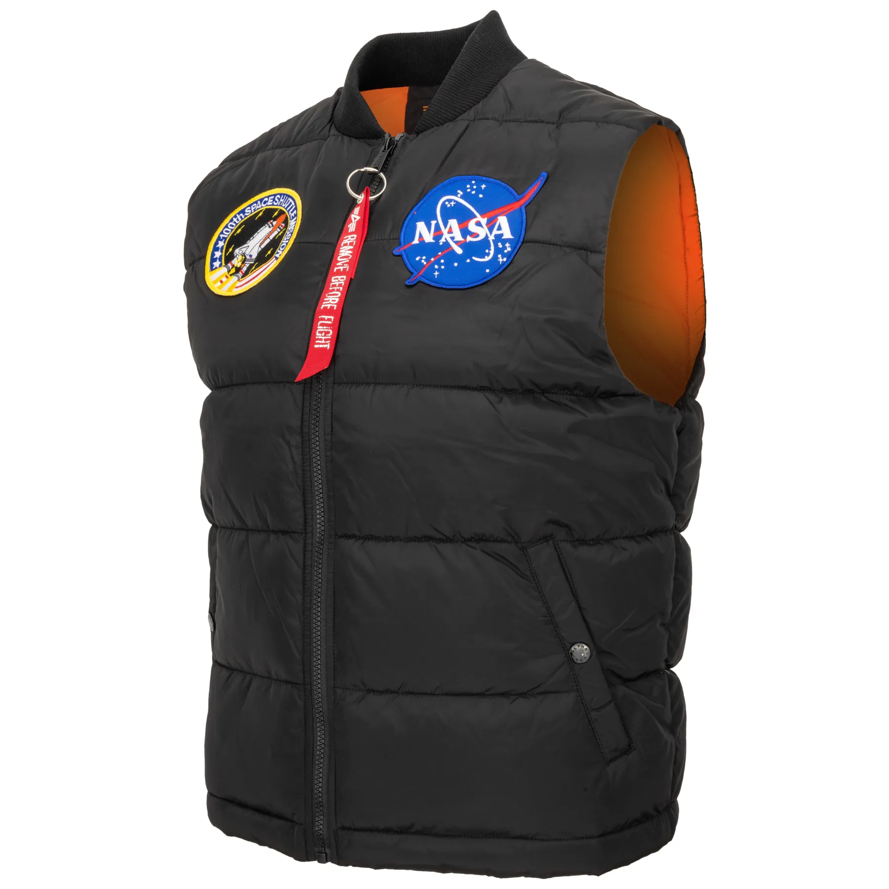 Kamizelka Alpha Industries NASA 118124 03 - Czarna M