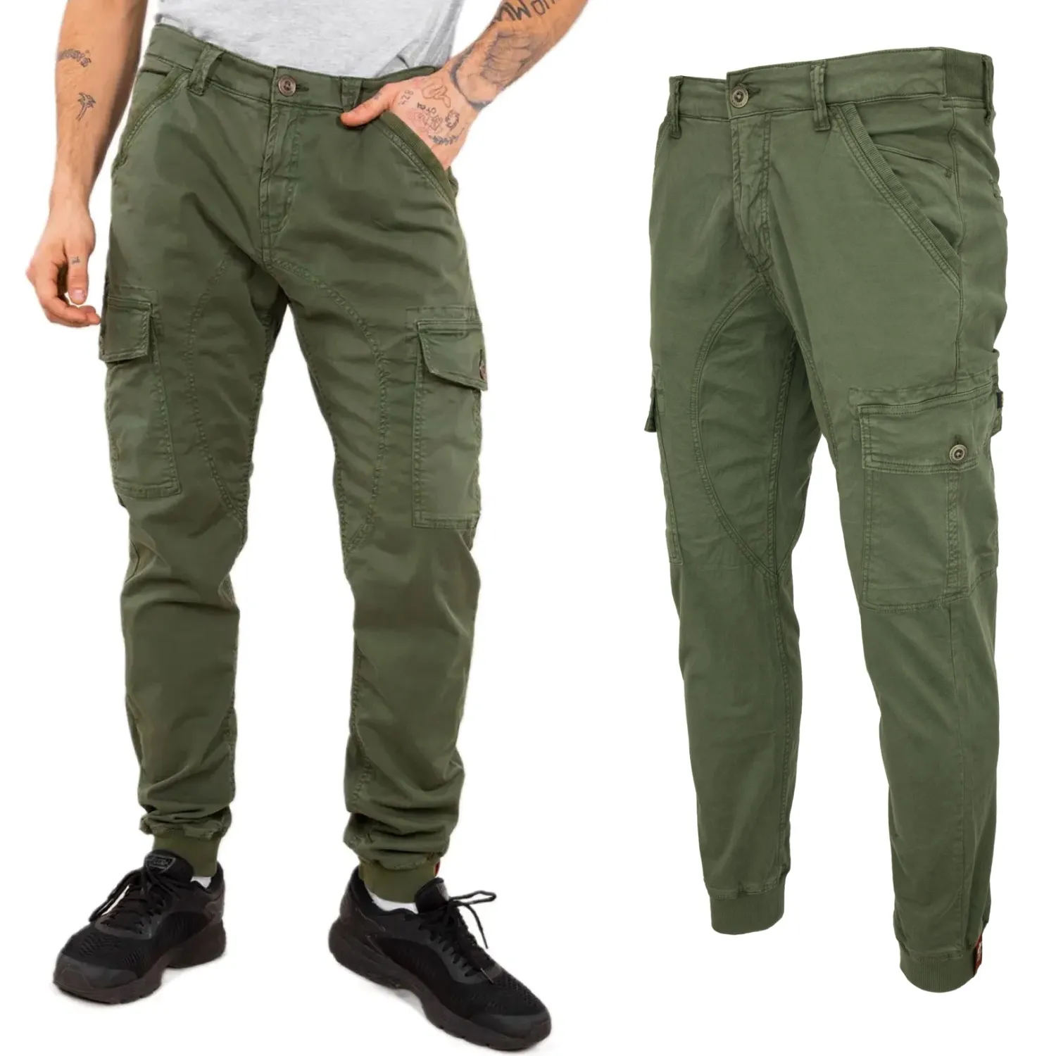Spodnie Alpha Industries Spark Pant 196215 142 - Oliwkowe 29