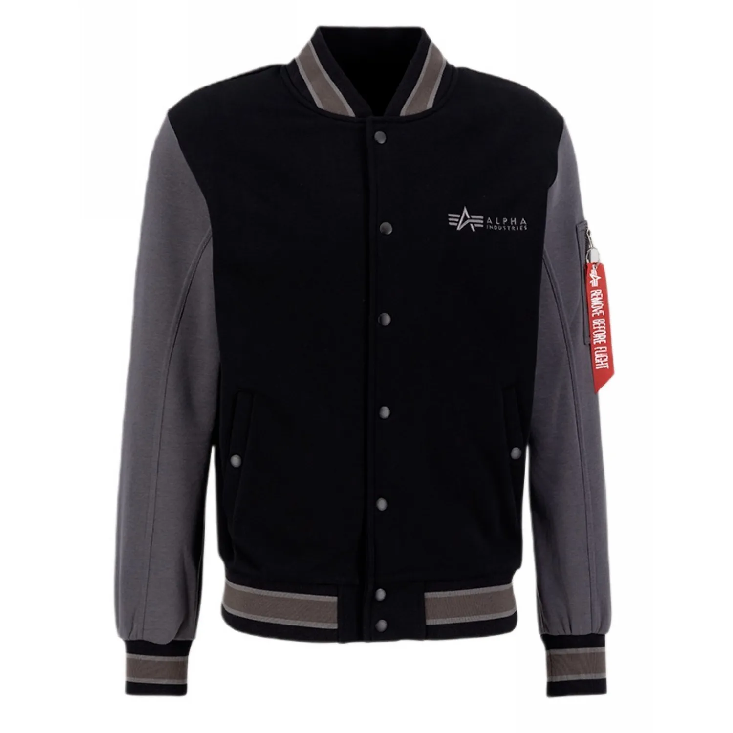 Kurtka Alpha Industries Varsity Sweat Jacket ML 138106 03 - Czarna XXL