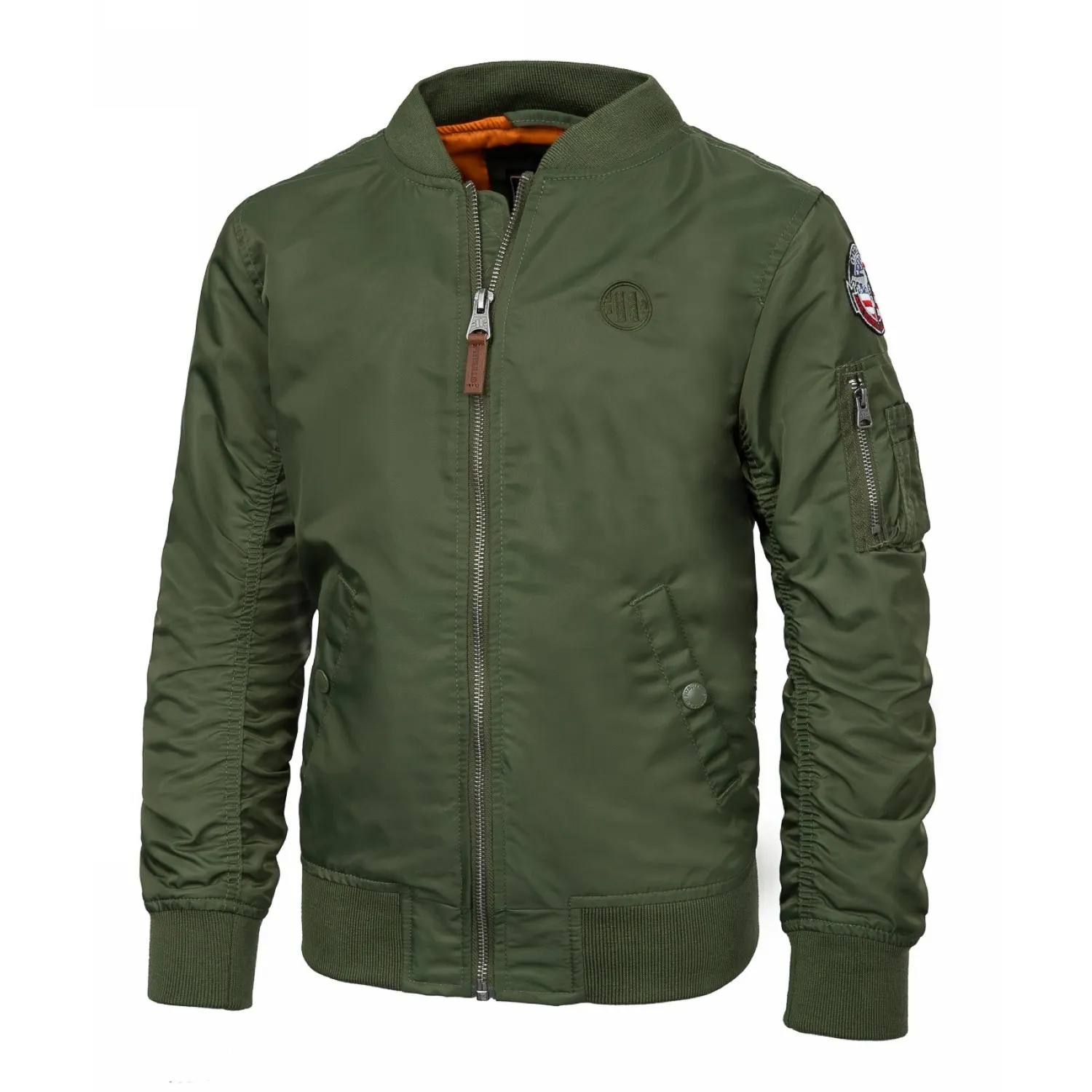 Kurtka dziecięca Pit Bull MA1 - Oliwkowa 134 (9 Lat)