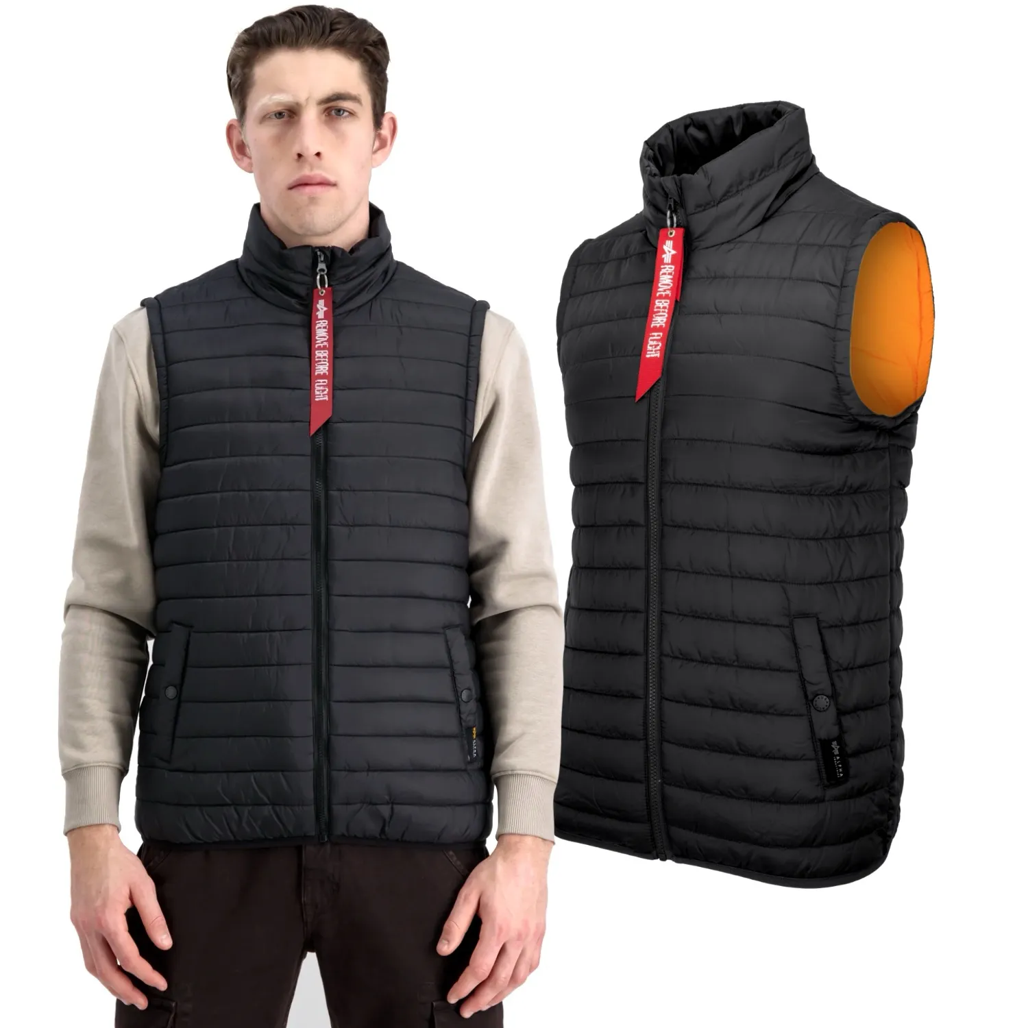Kamizelka Alpha Industries ULW 138122 03 - Czarna S