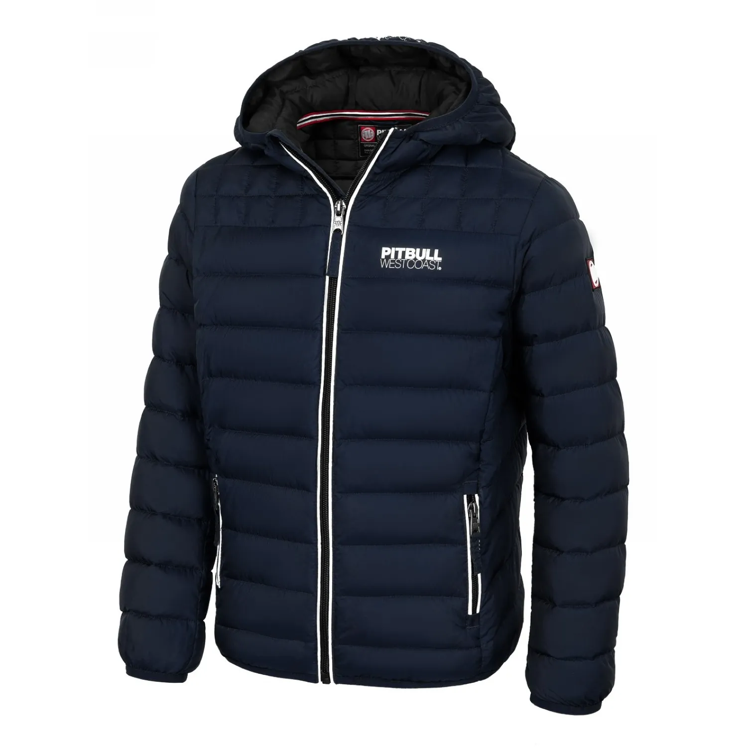 Kurtka zimowa dziecięca Pit Bull Seacoast - Granatowa 128 (8 Lat)