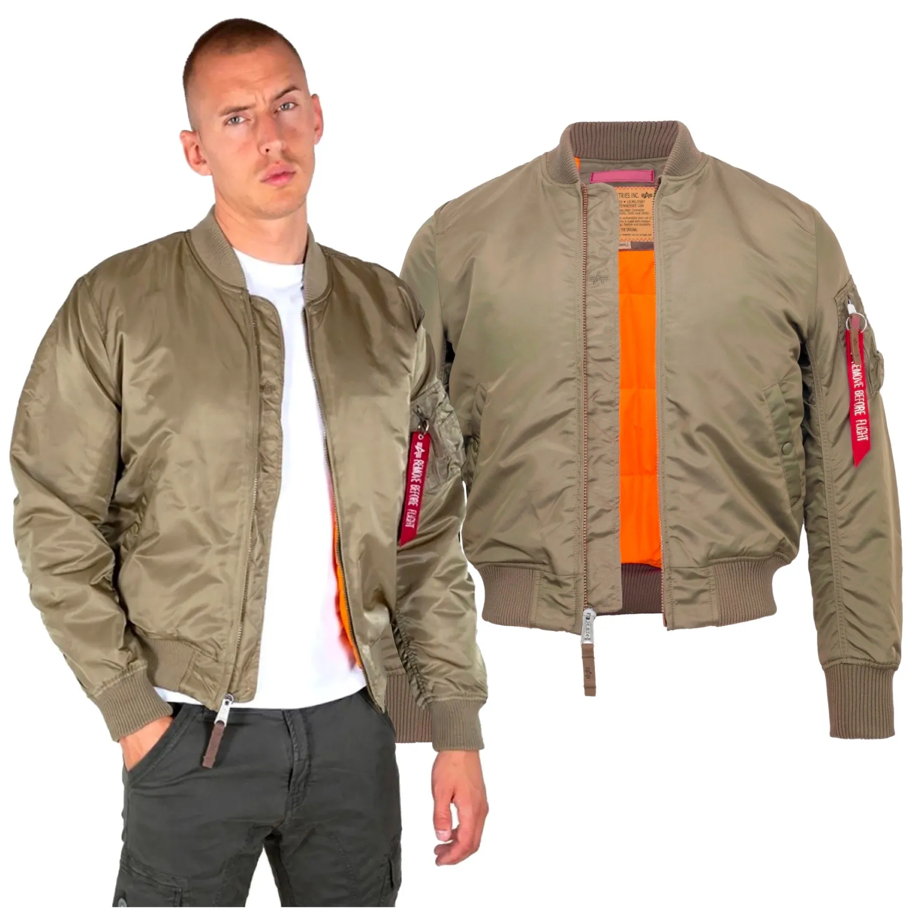 Kurtka Alpha Industries MA-1 VF 59 191118 24 - Stratos 3XL