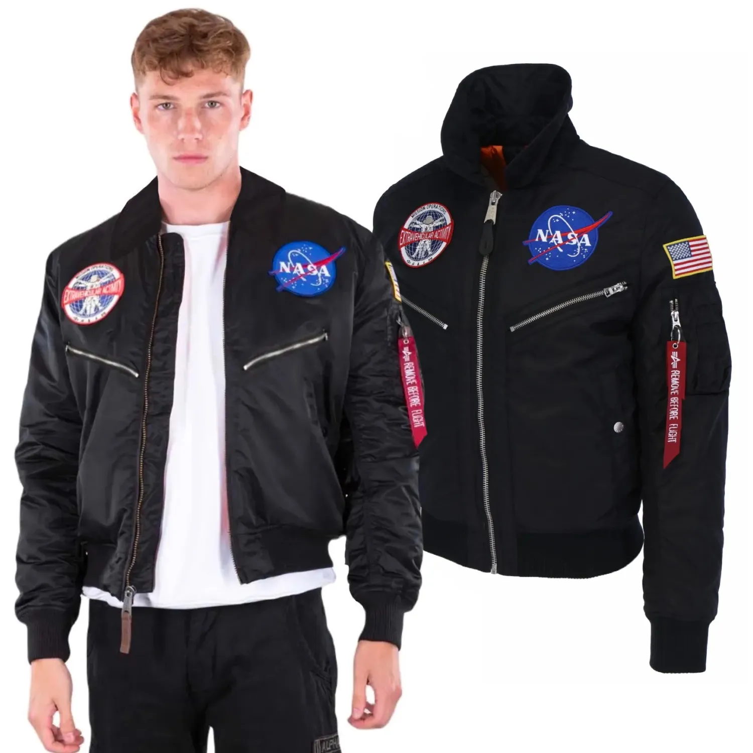 Kurtka Alpha Industries Spacekwalk 108103 03 - Czarna M