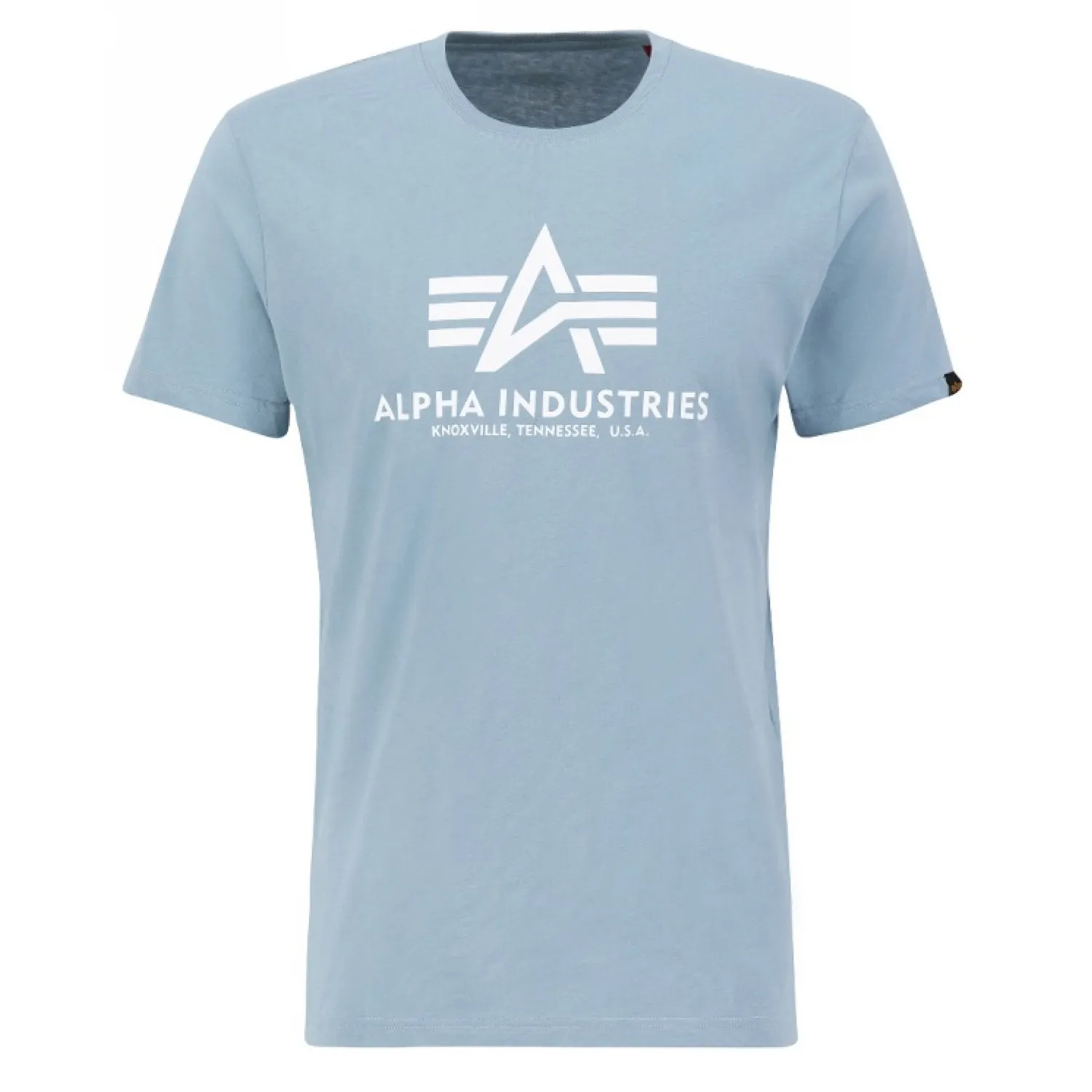 Koszulka Alpha Industries Basic 100501 134 - Szaro-Niebieska S