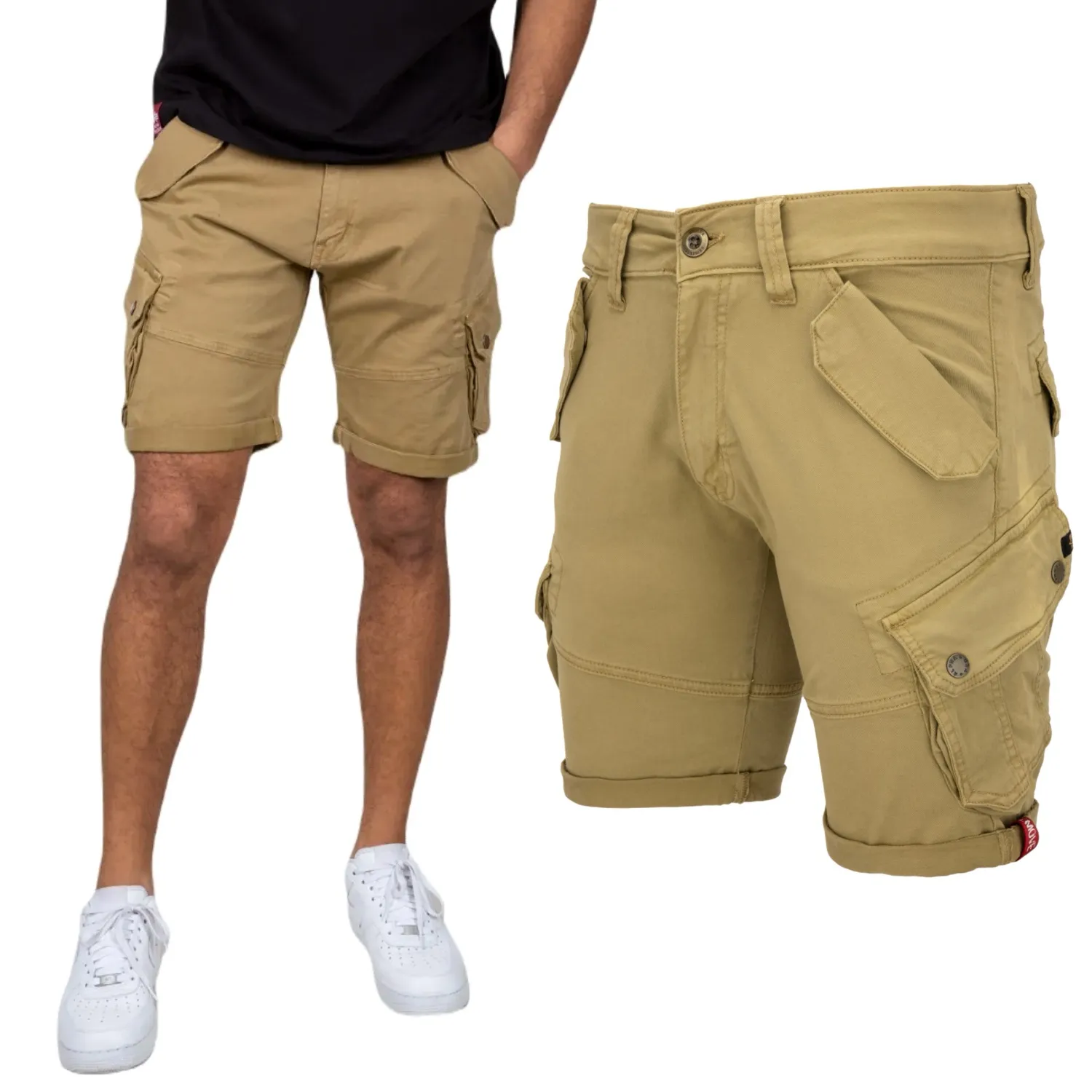 Spodenki Alpha Industries Combat Short 116210 13 - Camel 30