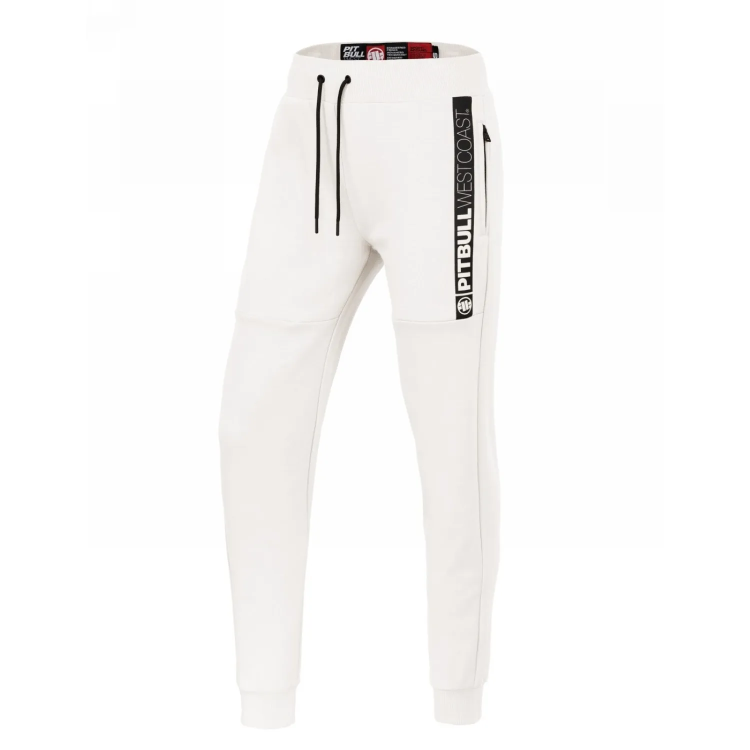 Spodnie dresowe damskie Pit Bull 300 Interlock Chelsea '24 - Off White XL