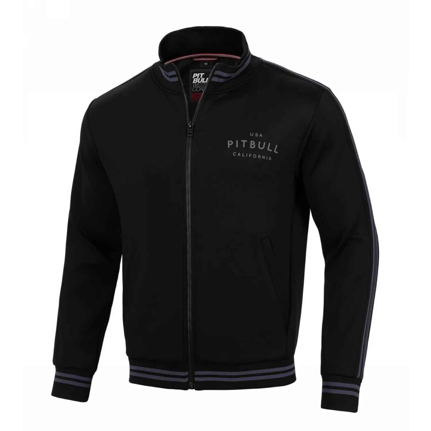 Bluza rozpinana Pit Bull Oldschool Polly-Terry Nelson '24 - Czarna XL