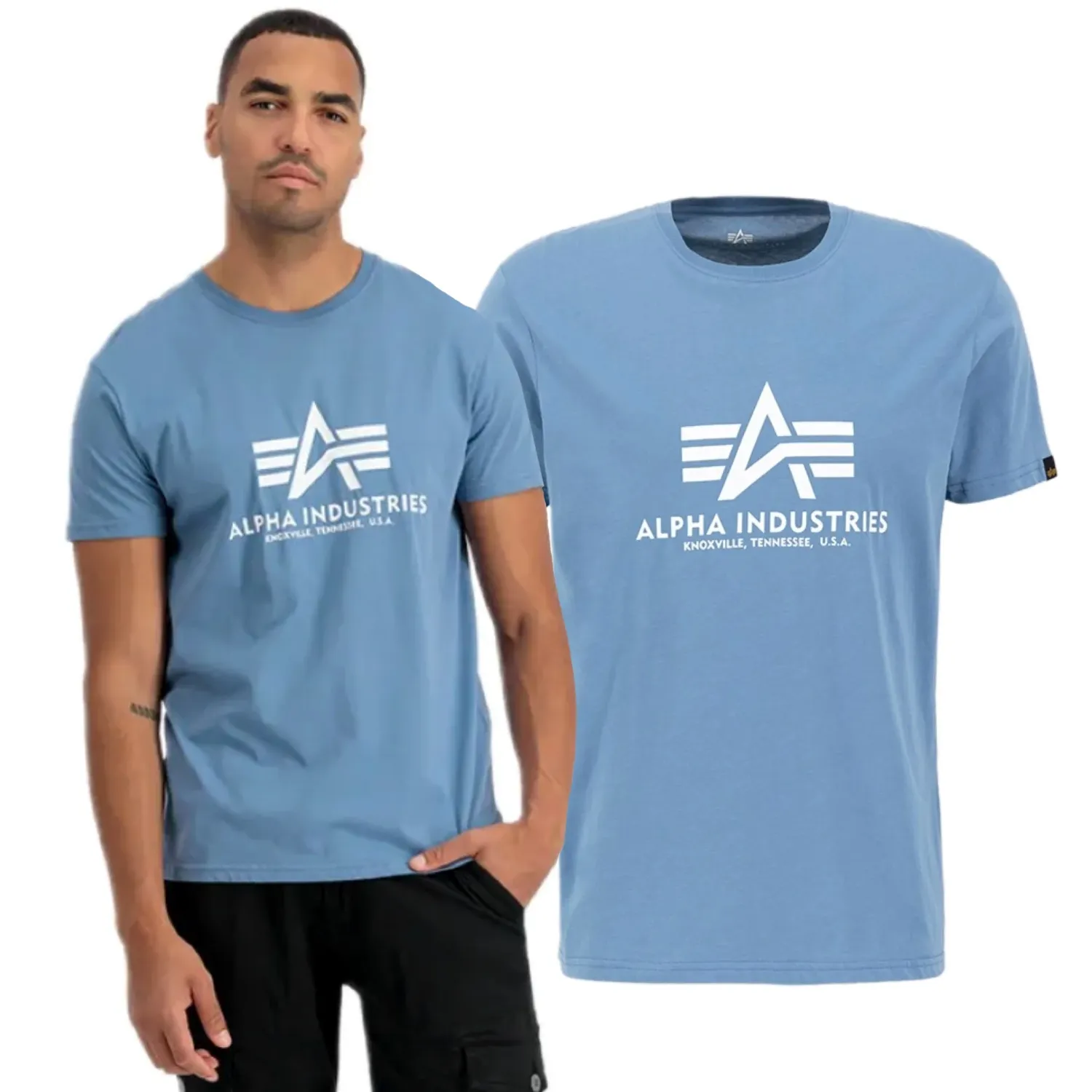 Koszulka Alpha Industries Basic 100501 538 - Airforce Blue