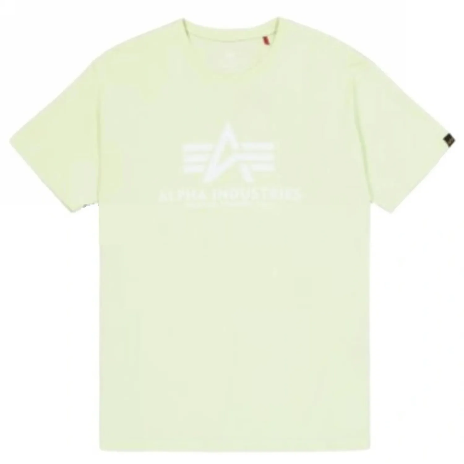 Koszulka Alpha Industries Basic 100501 722 - Arctic Lime 3XL