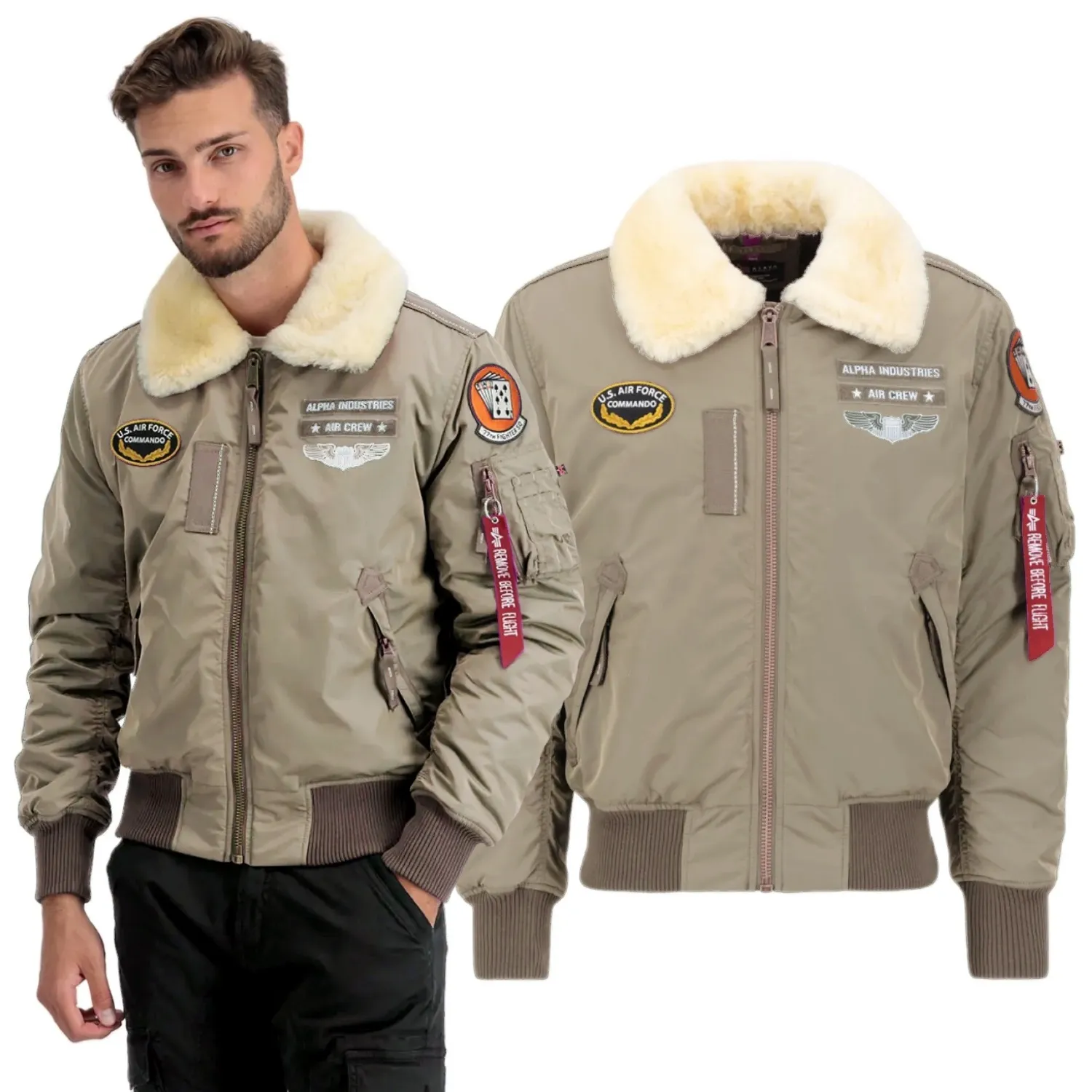 Kurtka Alpha Industries Injector III Air Force 198113 24 - Stratos S
