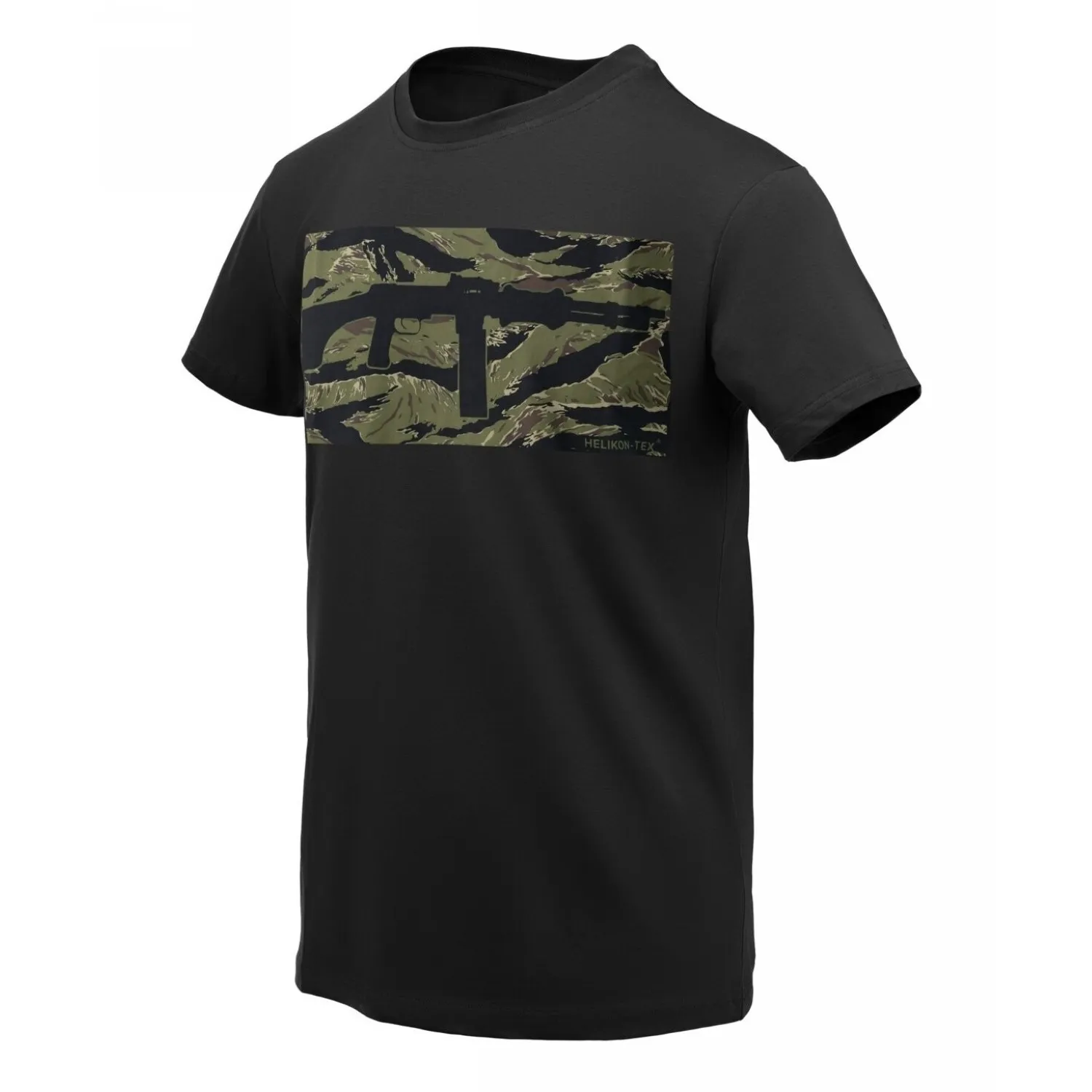 T-Shirt Helikon-Tex RPD - Czarna/Tiger Stripe