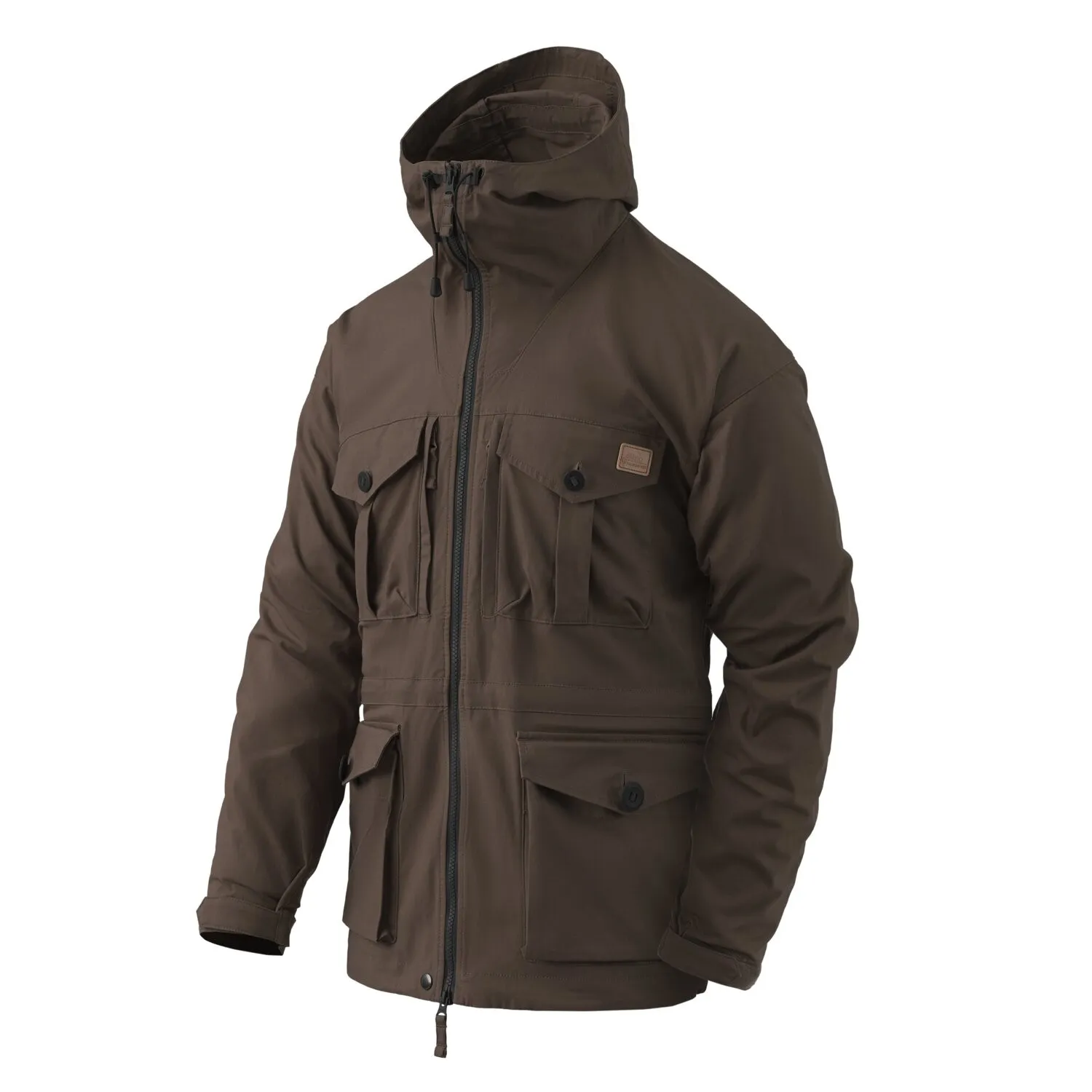 Kurtka Helikon-Tex SAS Smock - Duracanvas - Earth Brown