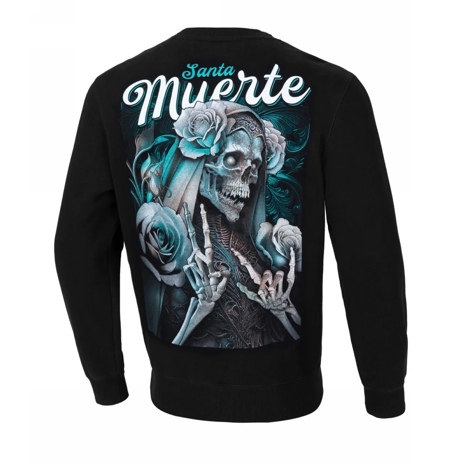 Bluza Pit Bull Seria Regular Santa Muerte '24 - Czarna 3XL