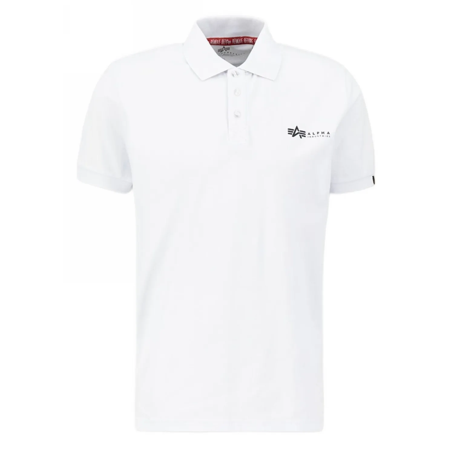 Koszulka Alpha Industries Basic Polo SL 106600 09 - Biała XL
