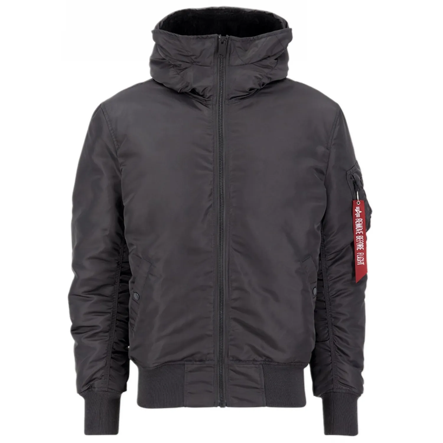Kurtka z kapturem Alpha Industries MA-1 158104 684 - Vintage Grey 3XL